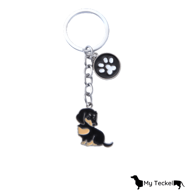 Porte clé chien, teckel, portrait personnalisé animal, en feutrine, fait  main, cadeau maman de chien - Un grand marché